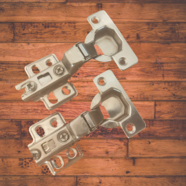 AUTO HINGES, STAINLESS STEEL AUTO CLOSE SLIDE ON CONCEALED HINGES