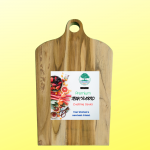 CHOPPING BOARD ,TEAK WOOD,OVL 16