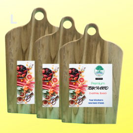 CHOPPING BOARD ,TEAK WOOD,OVL 14