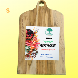CHOPPING BOARD ,TEAK WOOD,OVL 16
