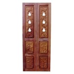 Teak Wood Pooja Door