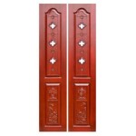 Teak Wood Pooja Door