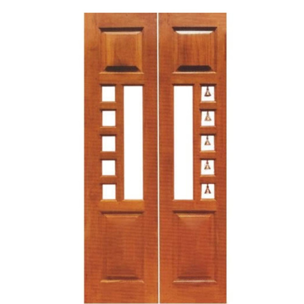 Teak Wood Pooja Door