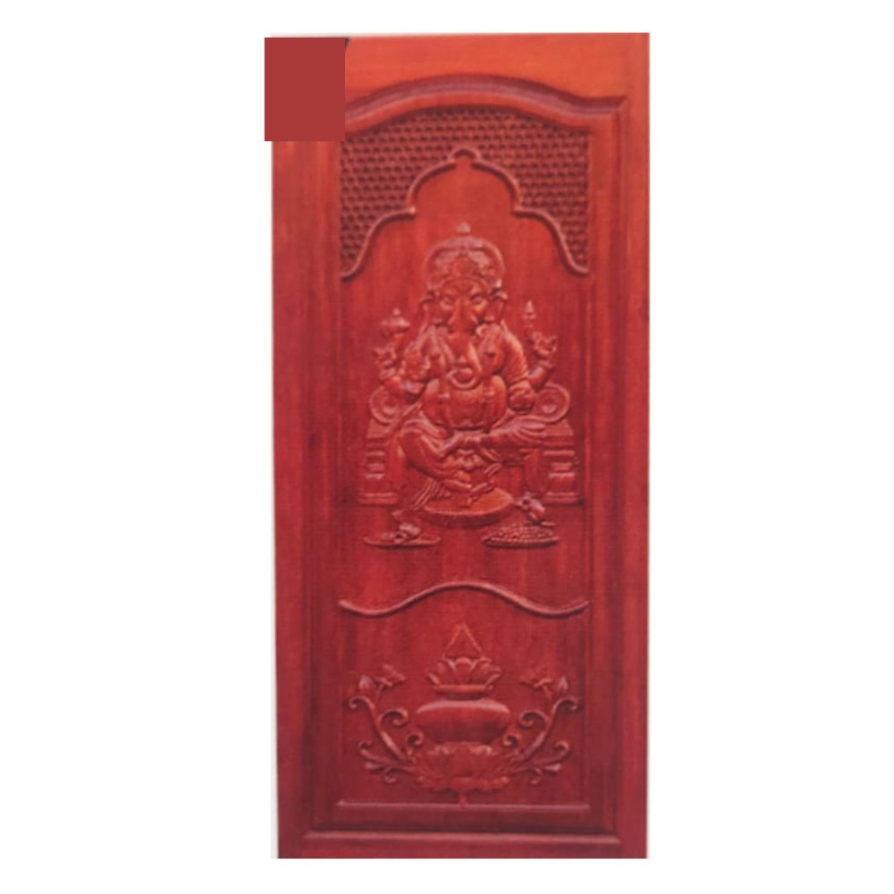 Teak Wood Pooja Door