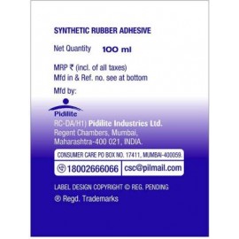 FEVICOL SR 998 SYNTHETIC RUBBER ADHESIVE - MULTIPURPOSE ADHESIVE 100ml