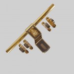 ALDROP, GOLDEN FANCY ALDROP FOR MAIN DOOR, DOOR ACCESSORIES, ALDROP FOR DOOR, DOOR FITTING KIT, TRADITIONAL ALDROP FOR HOME.