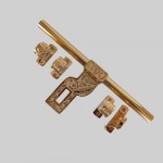 ALDROP, GOLDEN FANCY ALDROP FOR MAIN DOOR, DOOR ACCESSORIES, ALDROP FOR DOOR, DOOR FITTING KIT, TRADITIONAL ALDROP FOR HOME.