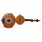 WOODEN GUITAR KEY HOLDER / BIG GUITAR 9 INCH / HOME DECOR MUSICAL INSTRUMENT SHOWPIECE / WOODEN HANDICRAFT HOME WALL KEY STAND