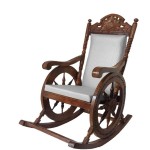 WOODEN ROCKING CHAIR