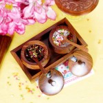 WOODEN SALT AND PEPPER BOX