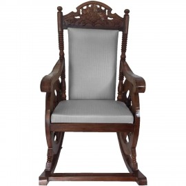 WOODEN ROCKING CHAIR