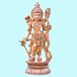 LORD RAMA WOODEN STATUE