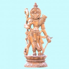 LORD RAMA WOODEN STATUE