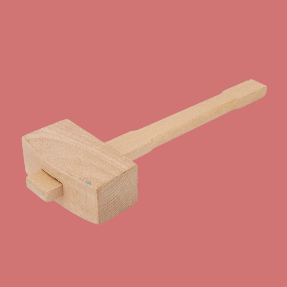 Wooden Mallet Hammer Handle For Carpenter 250 mm