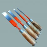 Wooden Detachable Handle Chisel Set of 4 pcs (6mm, 12mm, 18mm, 22mm) 