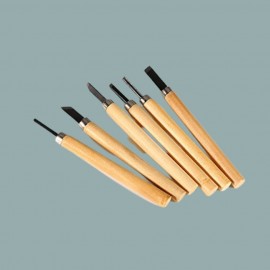 Wood Carving Knife Set Hand Chisels Knife 6 pieces