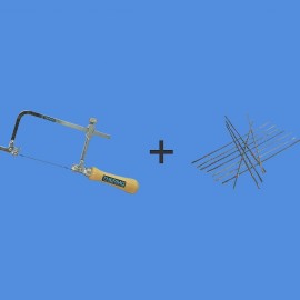 Coping Hand Saw with 144 Piece Blades