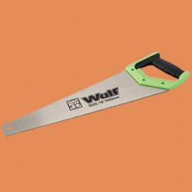 18 inch Handsaw for Wood and Plywood Cutting, Green Black