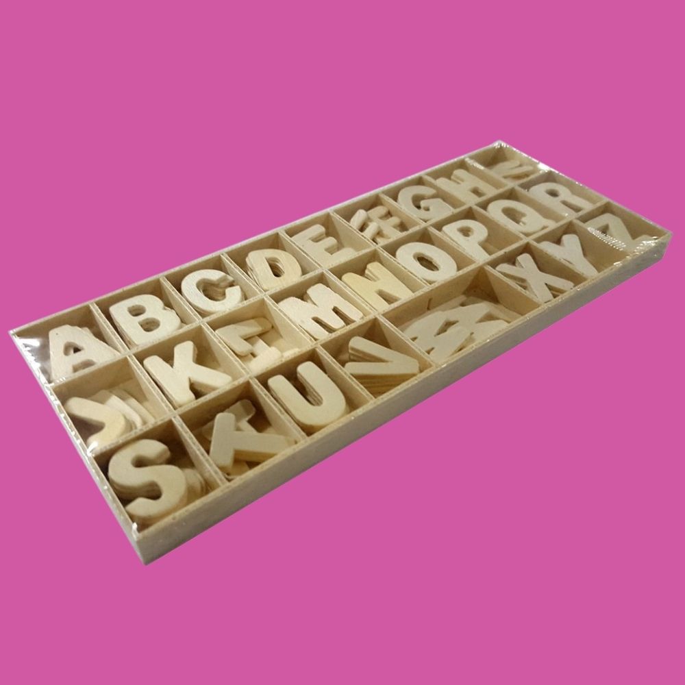 Wooden Alphabets