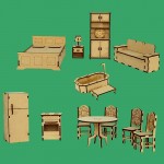 DOLL HOUSE FURNITURE