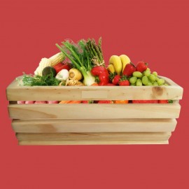  Wooden Fruit and Vegetable Basket