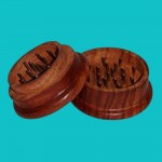 WOODEN HERB GRINDER 2 PARTS