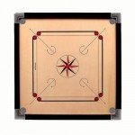 Sports Wooden Round Pocket Carrom Board