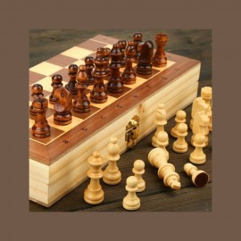 Wooden chess board