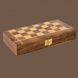 wooden chess board