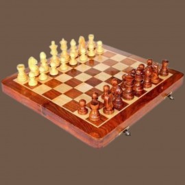 wooden chess board