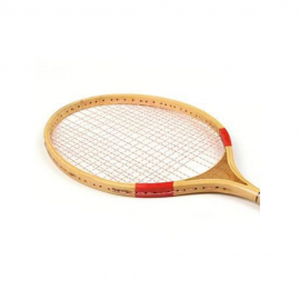 wooden badminton
