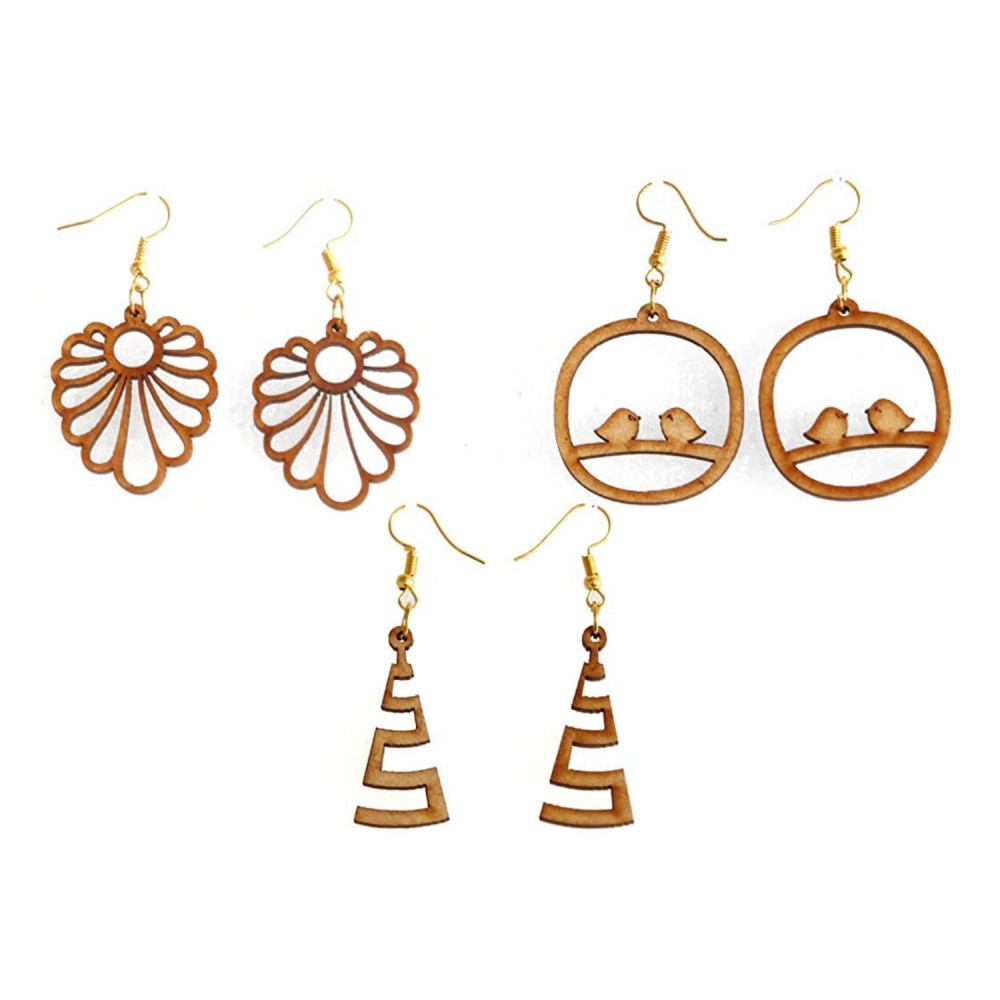 Wooden Earrings For women