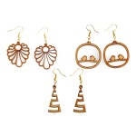 Wooden Earrings For women