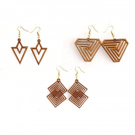 Wooden Earrings For women