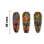 Wooden African style handcrafted Mask 