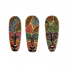 Wooden African style handcrafted Mask 