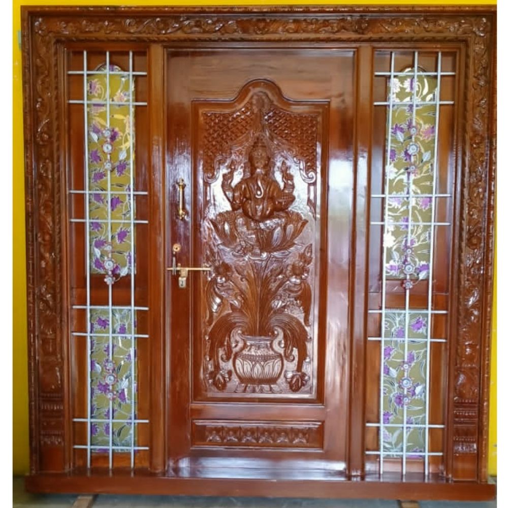 WOODEN DOOR WITH FRAME