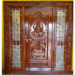 WOODEN DOOR WITH FRAME