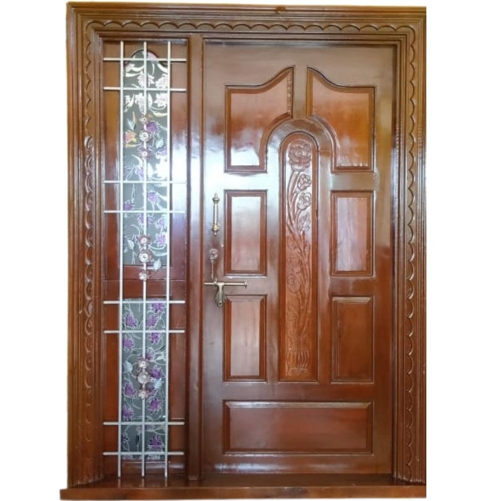 WOODEN DOOR WITH FRAME