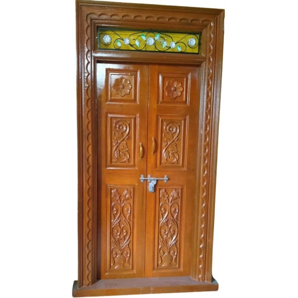 WOODEN DOOR WITH FRAME