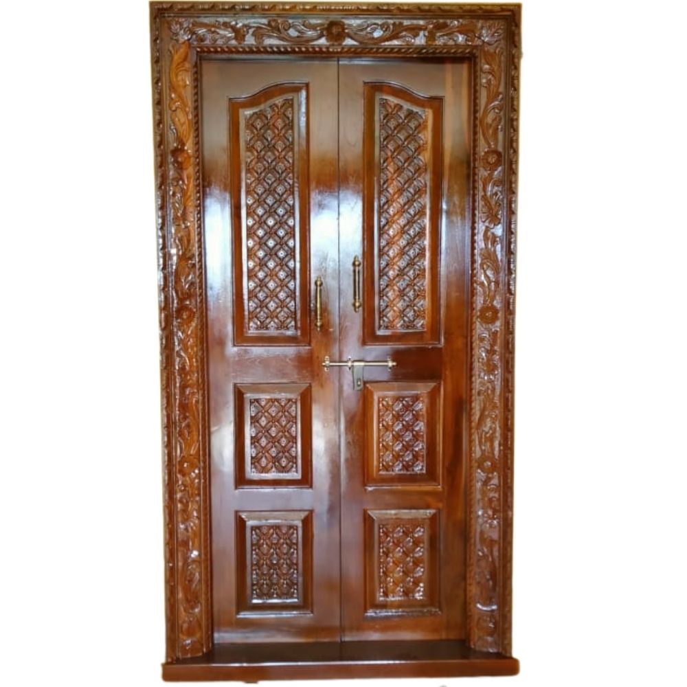 WOODEN DOOR WITH FRAME
