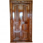 WOODEN DOOR WITH FRAME