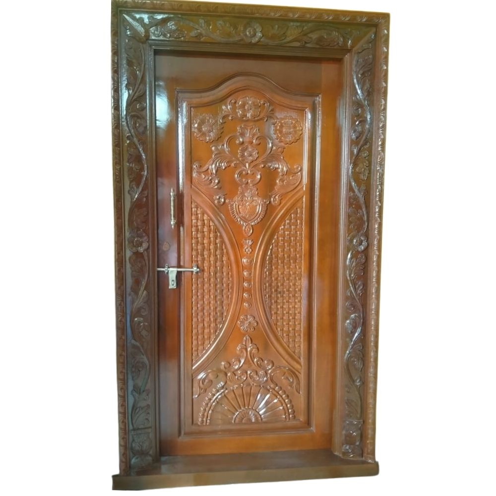 DESIGNER WOODEN DOOR WITH DOOR FRAME/TRADITIONAL WOODEN DOOR/WOODEN FRAME/ WOODEN DOORS/CARVING DOORS/MAIN DOOR WITH FRAME