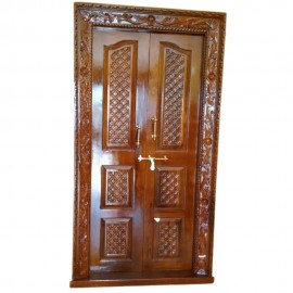 WOODEN DOOR WITH FRAME