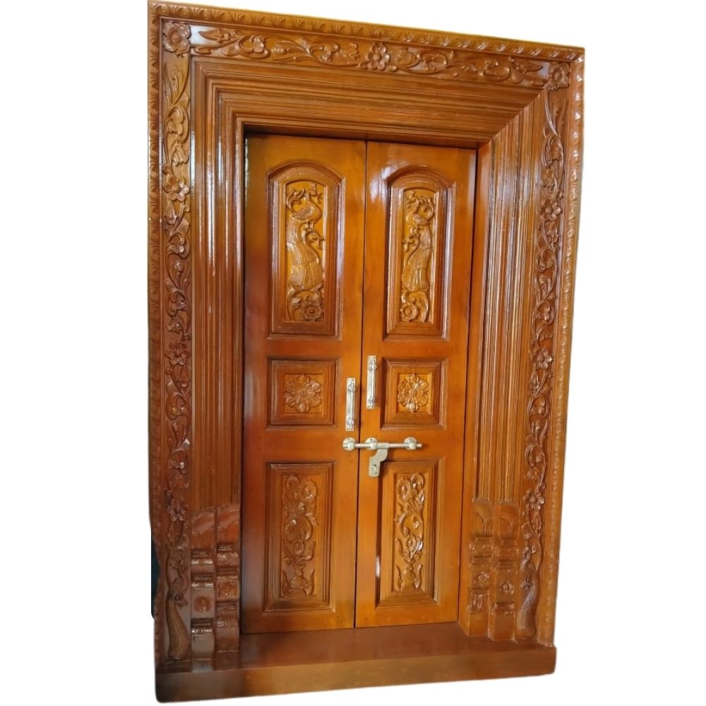 Buy now WOODEN DOOR WITH FRAME Online at Low Prices in India.