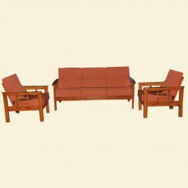 WOODEN SOFA SETS(3+1+1)/ WOODEN SOFA SETS FOR LIVING ROOM/ TEAK WOOD TRADITIONAL SOFA SETS/ WOODEN FURNITURE